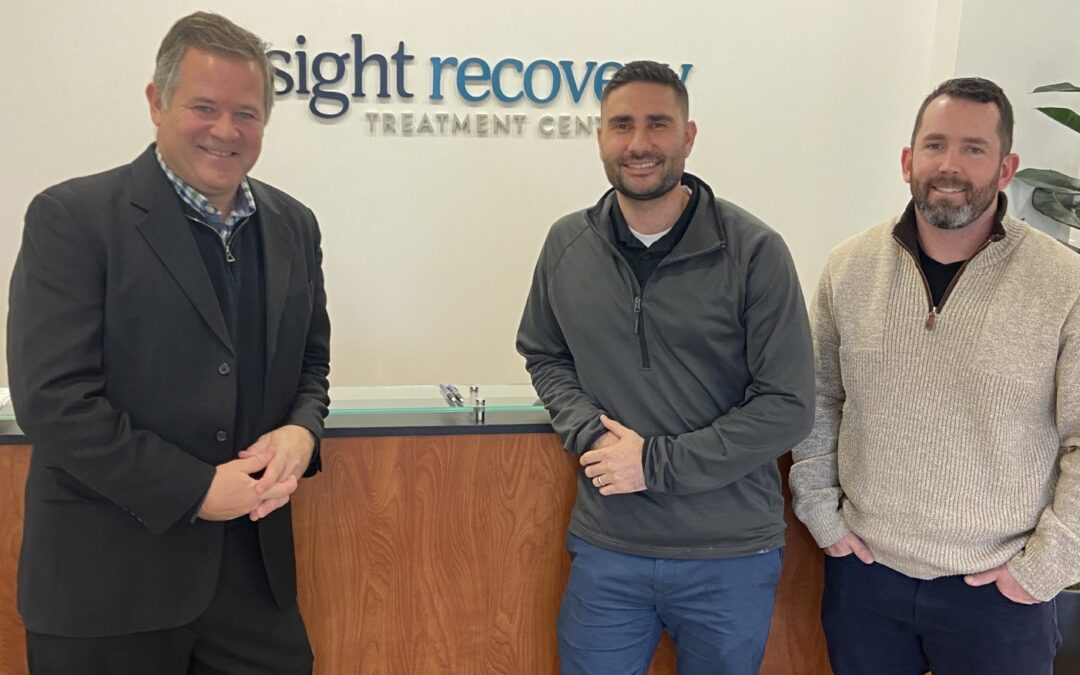 Representative Michael Day at Insight Recovery: Building Connections and Raising Awareness